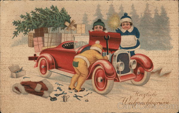 Herzlichen Weihnachtsgrusse! Children