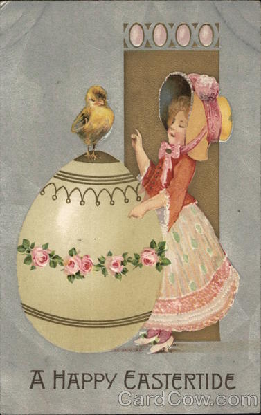 A Girl, a Chick, and a Huge Egg With Children
