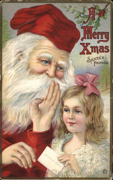 A Merry Xmas Santa's Promise Santa Claus