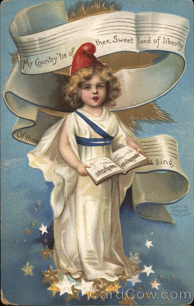 My Country 'Tis of Thee, Sweet Land Of Liberty Patriotic