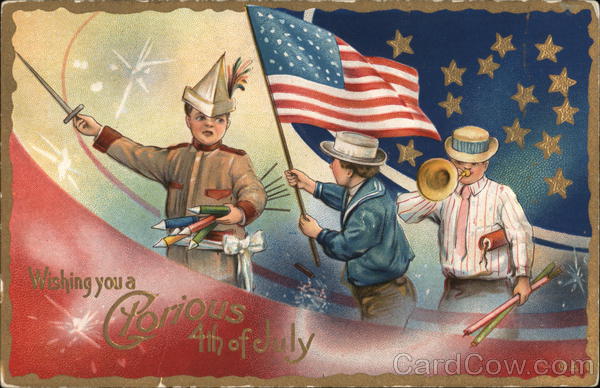 Wishing you a Glorious 4th of July Patriotic