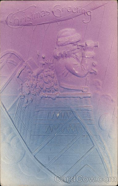 Christmas Greeting Santa Claus