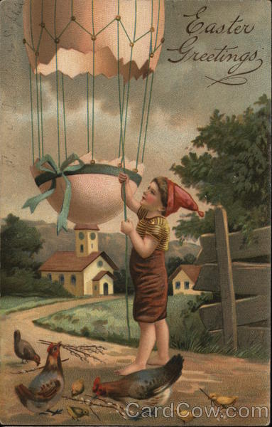 Easter Greetings Eggs