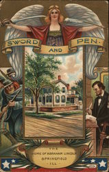 Sword and Pen Postcard