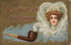 Image of a Bride out of Pipe Smoke Image of a Bride out of Pipe Smoke