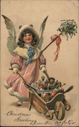 Christmas Greetings Postcard