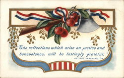 "The Reflections Which Arise On Justice and Benevolence Will Be Lastingly Grateful." "The Reflections Which Arise On Justice and Benevolence Will Be Lastingly Grateful."