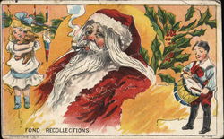 Fond Recollections Children Postcard Postcard