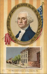 WASHINGTON - George Washington and His Home in PA. Postcard