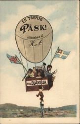 En Trevlig Påsk! Tillönskas af H. A. - Till Bläkulla. Postcard