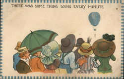 There was something doing every minute! Hot Air Balloons Postcard Postcard