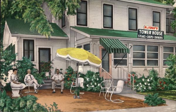 Alford's Tower House Restaurant, 210 East University Ave. Gainesville Florida