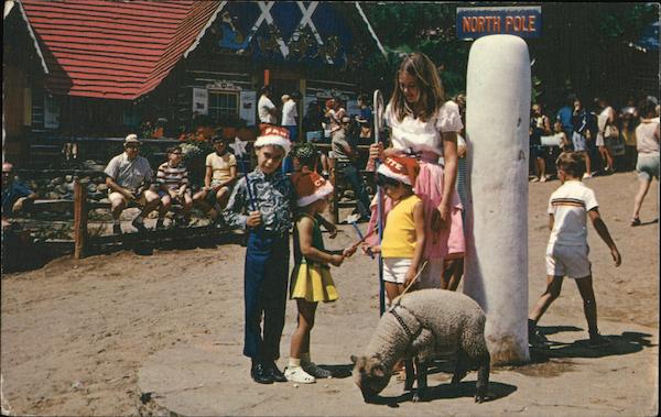 Santa's Workshop, Little Bo-Peep, Sheep and Friends North Pole New York