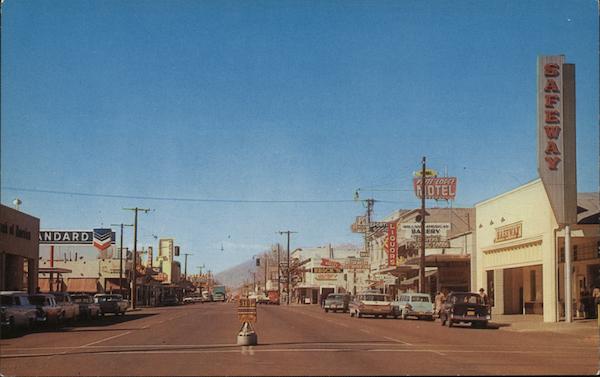 View of Town Bishop California marie Porter
