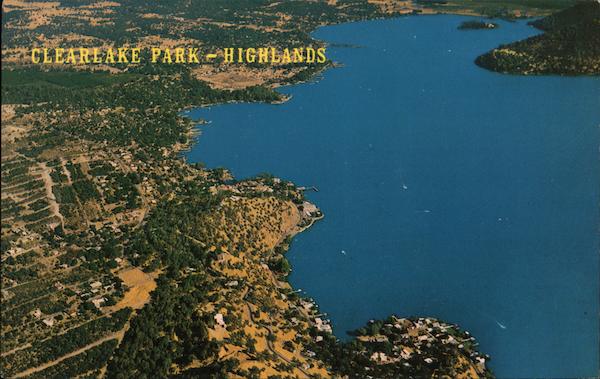 Aerial View of Resort Clearlake California