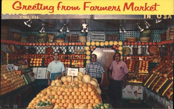 Greetings from Farmers Market Los Angeles California