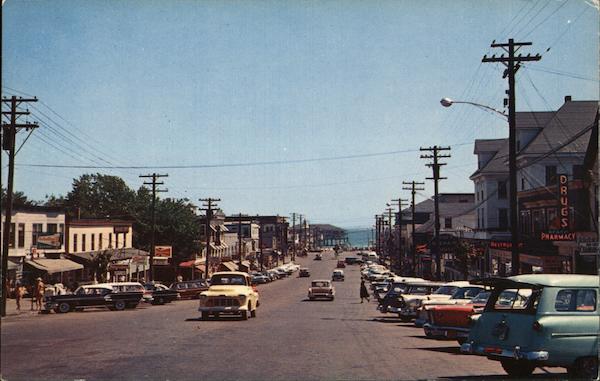 Main Shopping District Old Orchard Beach Maine Jack Edmondson