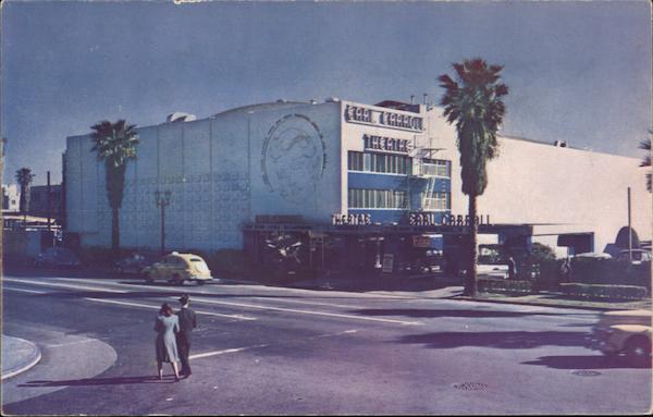 Earl Carroll's Theatre Restaurant Los Angeles California