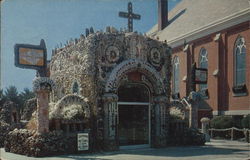 Holy Ghost Catholic Church Dickeyville, WI Postcard Postcard Postcard