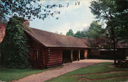 Shelter House and Concession Building, Copper Falls State Park Mellen, WI Postcard Postcard Postcard