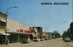 La Salle Avenue Barron, WI Postcard Postcard Postcard