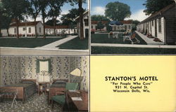 Stanton's Motel Postcard