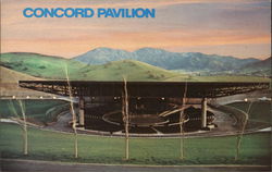 Concord Pavilion California Postcard Postcard Postcard