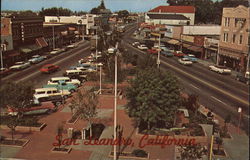 San Leandro City Plaza California Postcard Postcard Postcard