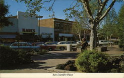 San Leandro Plaza California Postcard Postcard Postcard