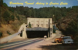 Broadway Low Level Tunnel Postcard