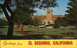 Greetings from El Segundo,California Postcard Postcard Postcard