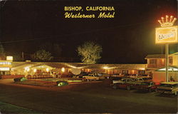 Westerner Motel Bishop, CA Postcard Postcard Postcard