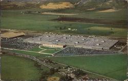Aerial View of Ford Plant Postcard