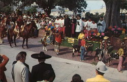Blessing of the Animals, Olvera Street Postcard
