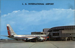 LA International Airport Postcard