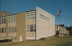 Federal Building and United States Post Office Dyersburg, TN Postcard Postcard Postcard