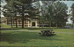 Russell Hall Gorham, ME Postcard Postcard Postcard