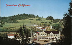 Freestone, California Postcard
