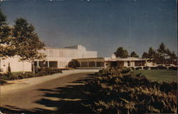 Visalia College California Postcard