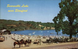 Searsville Lake near Stanford Postcard