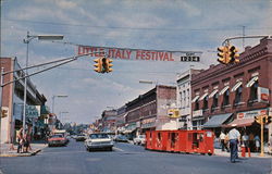 Main Street Clinton, IN Postcard Postcard Postcard