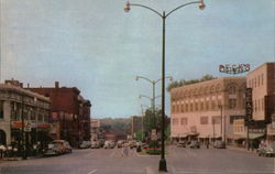 Hulett Square Lewiston, ME Postcard Postcard Postcard