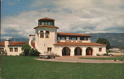 Santa Barbara Municipal Airport Postcard