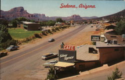 Cafe Silver Spruce Sedona, AZ Postcard Postcard Postcard