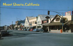 Street Scene Mount Shasta, CA Postcard Postcard Postcard