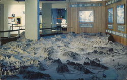 Water Resources, California State Museum of Science and Industry Postcard