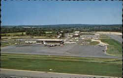 Municipal Airport Portland, ME Postcard Postcard Postcard