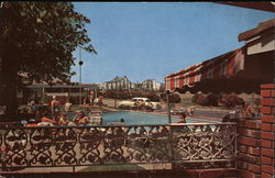 Town Park Motor Hotel Memphis, TN Postcard Postcard Postcard