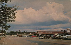 View of Town Postcard