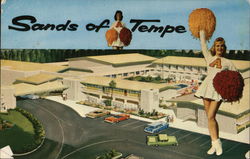 Sands of Tempe Motor Hotel Arizona Postcard Postcard Postcard